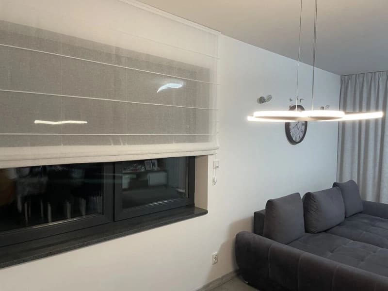 Rolety rzymskie — pokój dzienny