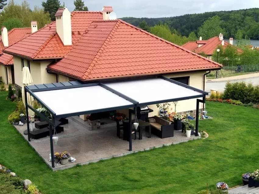 Markiza tarasowa — realizacja