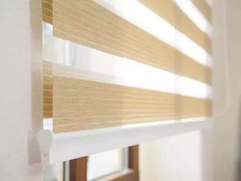 Rolety dzień-noc — detale tkaniny